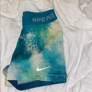 Nike Pros Spandex Shorts
